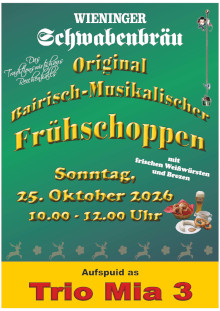Frühschoppen im Oktober