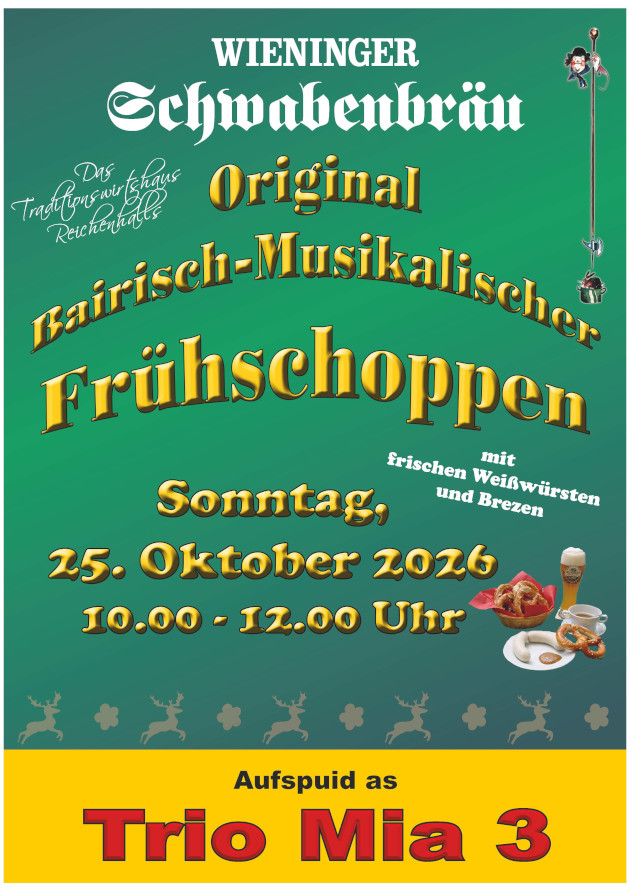 Frühschoppen im Oktober